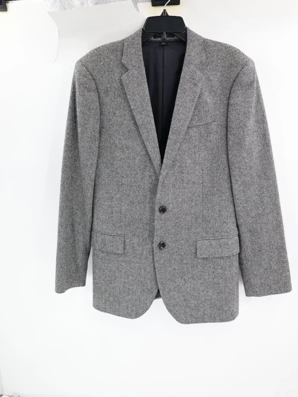J Crew x Moon Sport Coat Mens 40R Ludlow British Wool Two Button Blazer Gray
